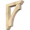 Ekena Millwork Westlake Slat Rough Sawn Bracket w/ Offset Brace, Douglas Fir, 6"W x 28"D x 36"H BKT0604X28X36WTL06RDF - alternate 1